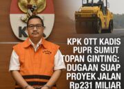 OTT KPK Tangkap Kadis PUPR Sumut: Skandal Suap Proyek Jalan Rp231,8 Miliar Terbongkar