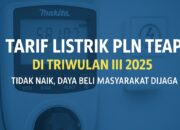 Tarif Listrik PLN Tetap di Triwulan III 2025: Tidak Naik, Daya Beli Masyarakat Dijaga