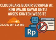 Cloudflare Blokir Scraper AI: Kini Wajib Bayar untuk Akses Konten Website