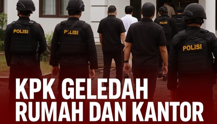 KPK Geledah Rumah dan Kantor Kadis PUPR Madina dan Direktur PT DNG Terkait Kasus Korupsi Proyek Jalan