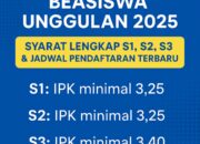Minimal IPK Beasiswa Unggulan 2025: Syarat Lengkap S1, S2, S3 dan Jadwal Pendaftaran Terbaru