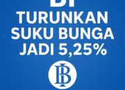 BI Turunkan Suku Bunga Jadi 5,25%: Strategi Dorong Kredit dan Pertumbuhan Ekonomi 2025