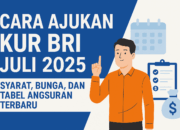 Cara Ajukan KUR BRI Juli 2025: Syarat, Bunga, dan Tabel Angsuran Terbaru