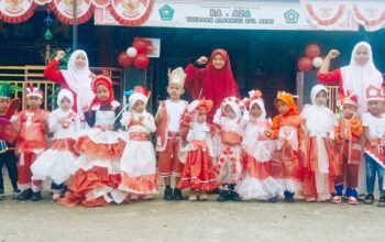 TK RA-AZA Meriahkan HUT ke-80 RI dengan Lomba Kreatif dan Edukatif
