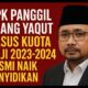 KPK Panggil Ulang Eks Menag Yaqut — Kasus Kuota Haji 2023–2024 Resmi Naik Penyidikan