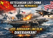 Ketegangan Laut China Selatan Memanas, AS Kerahkan Kapal Induk Nuklir USS Abraham Lincoln