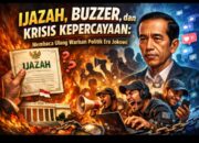 Ijazah, Buzzer, dan Krisis Kepercayaan: Membaca Ulang Warisan Politik Era Jokowi