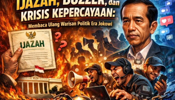 Ijazah, Buzzer, dan Krisis Kepercayaan: Membaca Ulang Warisan Politik Era Jokowi