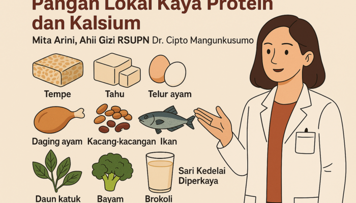 Sumber pangan lokal yang mampu menyediakan protein dan kalsium
