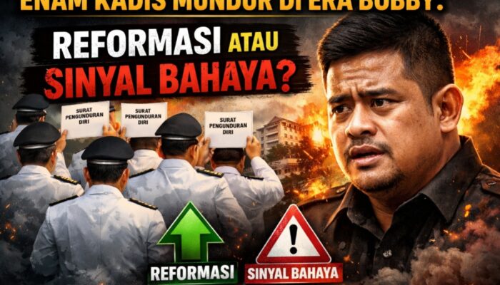 Enam Kadis Mundur di Era Bobby: Reformasi atau Sinyal Bahaya