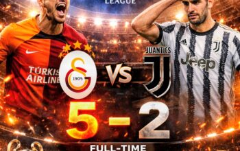 Ringkasan Eksekutif: Kemenangan Telak Galatasaray Atas Juventus Qaplo